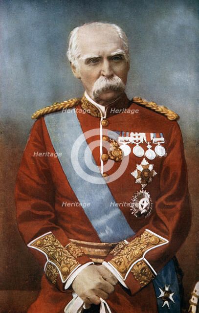 Field Marshal Sir Donald Martin Stewart, British soldier, c1900 (1902).Artist: Elliott & Fry