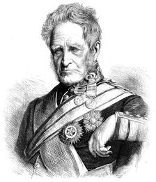 Field-Marshal Sir G. Pollock, G.C.B., the new Constable of the Tower of London, 1871. Creator: Unknown