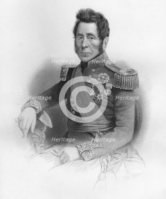 'Field Marshal Sir John Fox Burgoyne, G.C.B. &c.', 1859. Artist: Unknown.