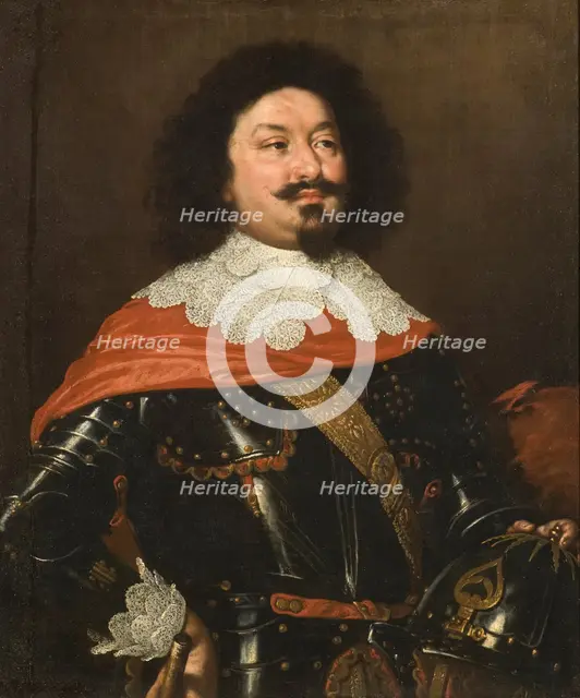 Field Marshall Ottavio Piccolomini, mid-17th century. Creator: Justus Sustermans.