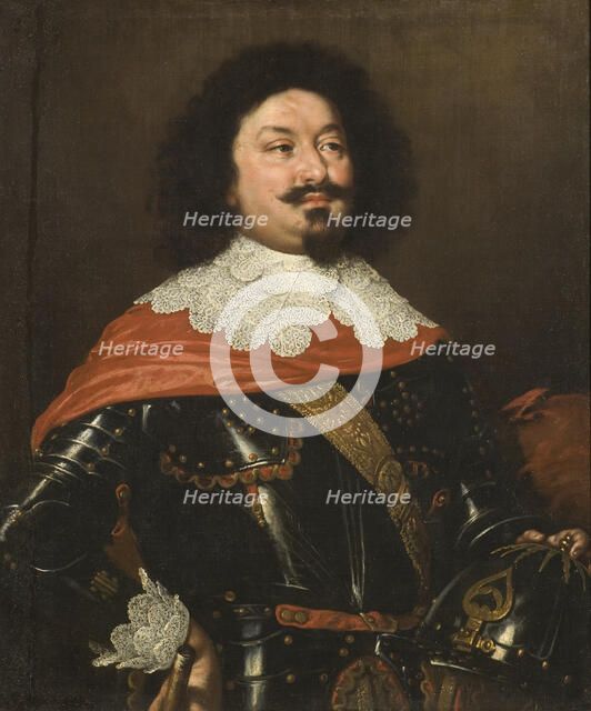 Field Marshall Ottavio Piccolomini, mid-17th century. Creator: Justus Sustermans.