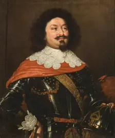 Field Marshall Ottavio Piccolomini, mid-17th century. Creator: Justus Sustermans