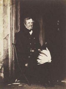 Field Marshall Lord Raglan, Crimea, 1855. Creator: Roger Fenton