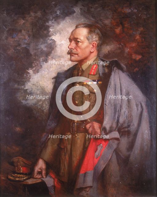 'Field Marshall the Earl Haig', 1920. Artist: Albert Chevallier Tayler