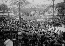 Field Mass, 30 May 1918. Creator: Bain News Service