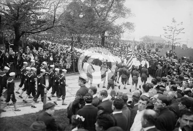 Field Mass, 30 May 1918. Creator: Bain News Service.