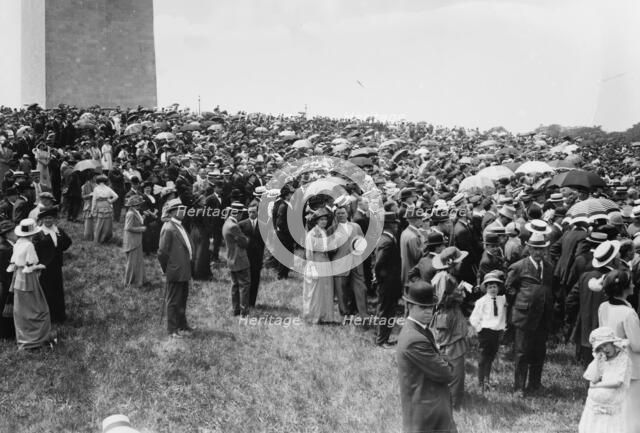 Field Mass, Wash., 1914. Creator: Bain News Service.