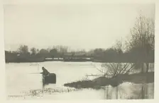 Field's Weir, Near Rye House, 1888. Creator: Peter Henry Emerson