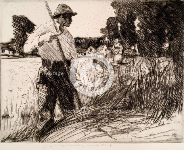 Field Workers, 1925-1949. Creator: William Lee-Hankey.