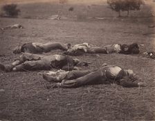 Field Where General Reynolds Fell, Gettysburg, 1863. Creator: Tim O'Sullivan