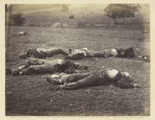 Field Where General Reynolds Fell, Gettysburg, July 1863. DUPE? Creator: Tim O'Sullivan