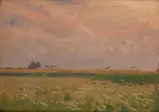 Fields near Bronowice, 1902. Creator: Jan Stanislawski