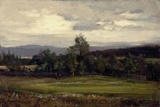 Fields at Hedmark in Summer, 1875. Creator: Gerhard Munthe