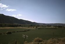 Fields along the Skyline Drive in Virginia, ca. 1940. Creator: Jack Delano