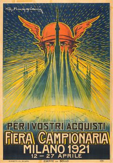 Fiera Campionaria Milano, 1921. Creator: Muggiani, Giorgio (1887-1938)