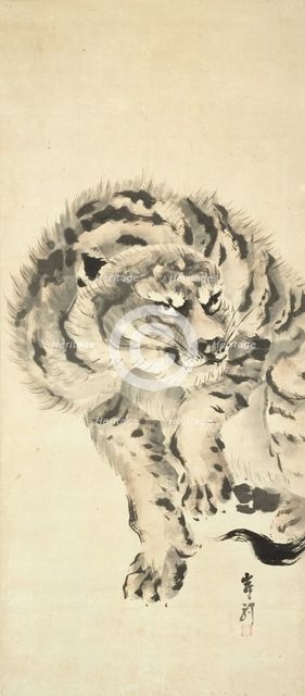 Fierce Tiger, . Creator: Ganku; Kishi (1749-1839).