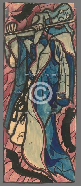 Fife player, 1940-1944. Creator: Ján Novák.