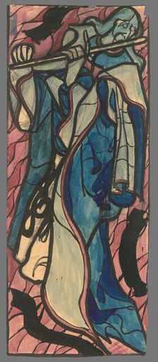 Fife player, 1940-1944. Creator: Ján Novák