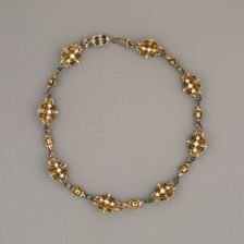 Fifteen Links Mounted as a Necklace, Italy, c. 1550-c. 1600. Creator: Unknown