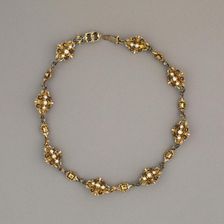 Fifteen Links Mounted as a Necklace, Italy, c. 1550-c. 1600. Creator: Unknown