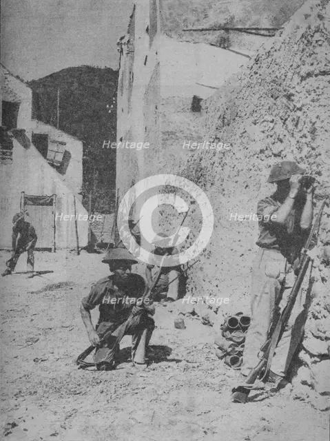 'Fifth Army Patrol', 1943-44. Artist: Unknown.