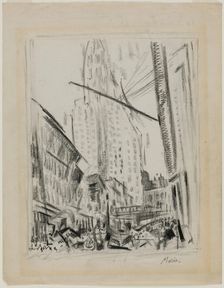 Fifth Avenue, New York, c1920. Creator: John Marin