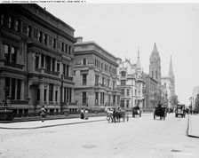 Fifth Avenue, North from Fifty-first St., New York, N.Y., between 1900 and 1906. Creator: Unknown