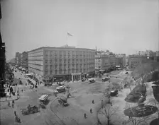 Fifth Avenue and Madison Square, New York c1897. Creator: Unknown