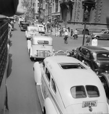 Fifth Avenue approaching 47th Street, New York City, New York, 1939. Creator: Dorothea Lange