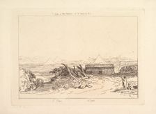 Fifth Plague of Egypt (Liber Studiorum, part III, plate 16), 1808. Creator: JMW Turner