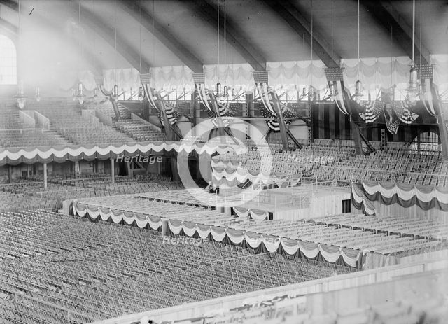Fifth Regiment Armory, Baltimore, Maryland - Interior Ready For Democratic National Convention, 1912 Creator: Harris & Ewing.