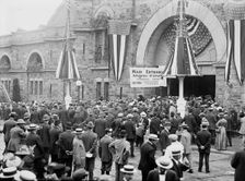 Fifth Regiment Armory, Baltimore, Maryland - Scenes During Democratic National Convention, 1912. Creator: Harris & Ewing