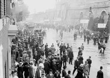 Fifth Regiment Armory, Baltimore, Maryland - Scenes During Democratic National Convention, 1912. Creator: Harris & Ewing