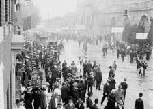 Fifth Regiment Armory, Baltimore, Maryland - Scenes During Democratic National Convention, 1912. Creator: Harris & Ewing