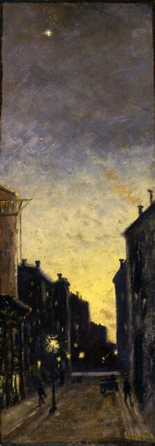 Fifty-Seventh Street, 1908. Creator: Louis Michel Eilshemius