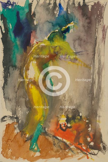 Fight, 1940-1944. Creator: Ján Novák.