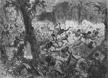 Fight at Abracrampa 1880. Artist: Joseph Swain