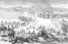 Fight Between the Galekas and the Fingoes at Butterworth River, Oct, 4, 1877 c1880