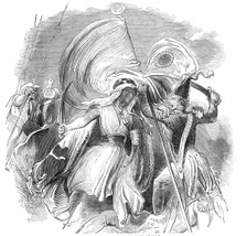 Fight for the Standard, Battle of Isly, 1844. Creator: Unknown