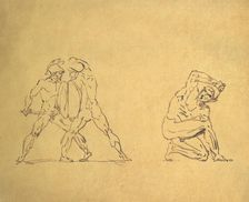 Fighting Figures 1844-1924. Artist: Anatole France