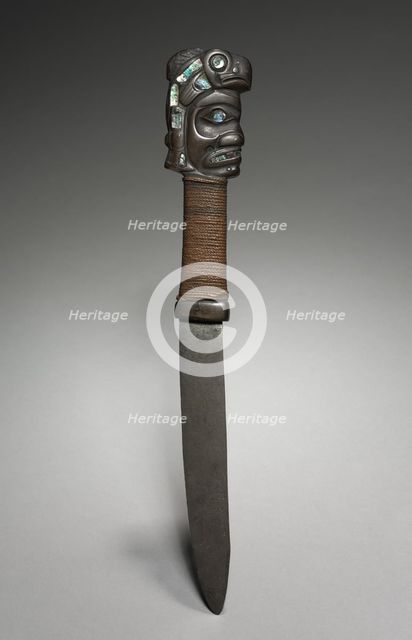 Fighting Knife, late 1800s-early 1900s. Creator: Unknown.