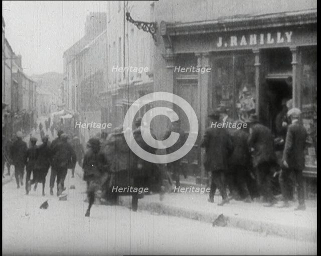 Fights Erupting in the Irish Free State, 1922. Creator: British Pathe Ltd.