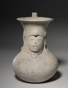 Figural Vessel, c. 500-150 BC. Creator: Unknown