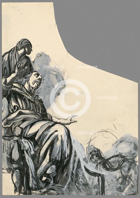 Figural composition, 1940-1944. Creator: Ján Novák.