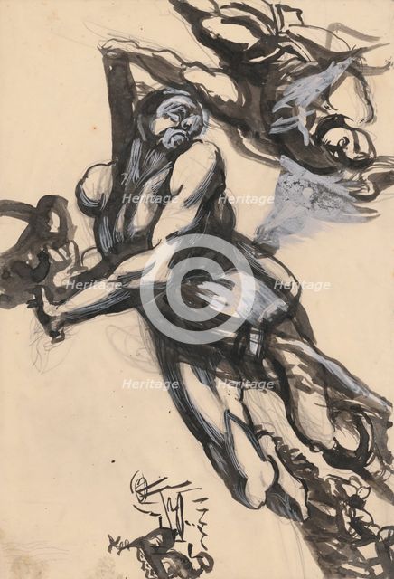 Figural composition, 1940/1944. Creator: Ján Novák.