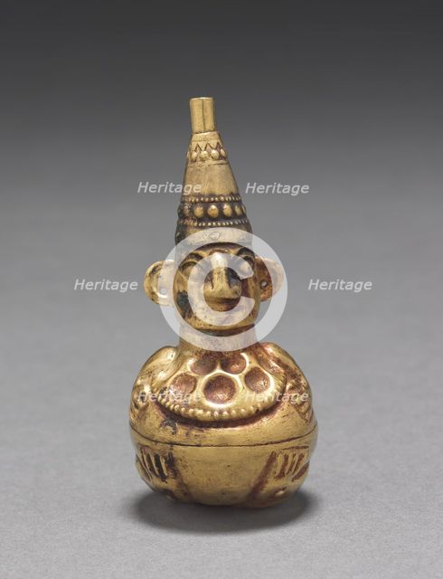 Figural Flask, c. 800-1470. Creator: Unknown.