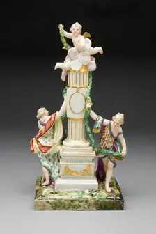 Figural Group, Flanders, c. 1770. Creators: Pierre François Lejeune, Ludwigsburg Porcelain Manufactory