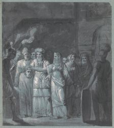 Figural scene, 1601/1700. Creator: Unknown