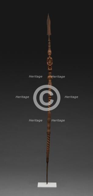 Figural Staff, Côte d'Ivoire, Probably late 19th century. Creator: Unknown.