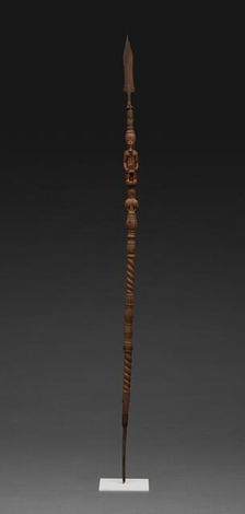 Figural Staff, Côte d'Ivoire, Probably late 19th century. Creator: Unknown